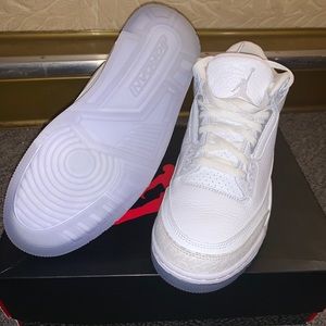 Jordan Retro 3 Pure White(2018)